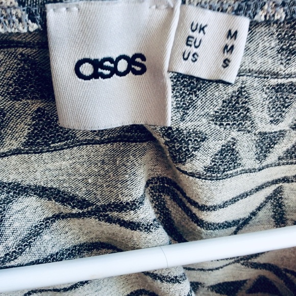 ASOS Tribal Print Top Size M - Picture 3 of 4